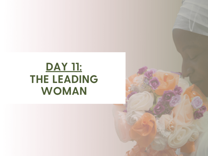 DAY 11 – THE LEADING WOMAN (2 Kings&nbsp;4:8-37)